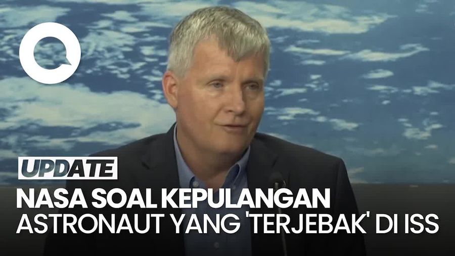 Video Pujian NASA Atas Ketangguhan Astronautnya yang Sempat Terjebak di ISS