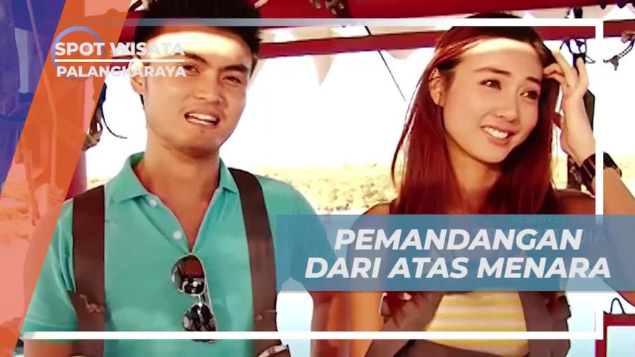 Menyaksikan Pemandangan Indah dari Atas Menara di Palangkaraya