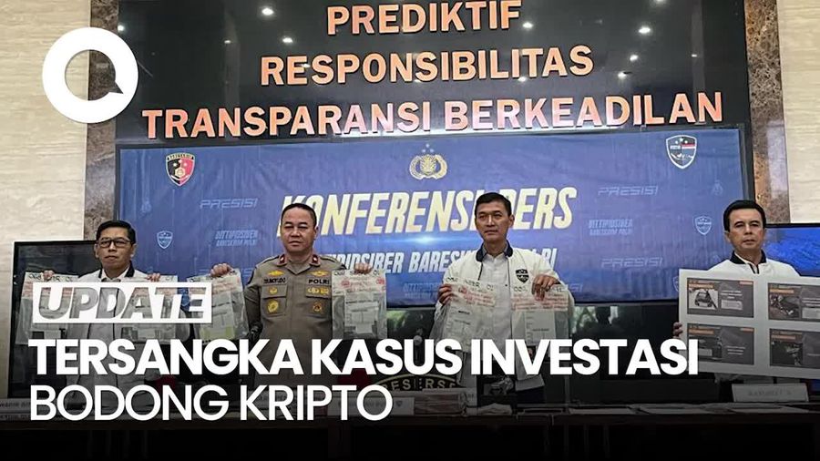 Video: Bareskrim Bongkar Penipuan Berkedok Investasi Kripto Internasional