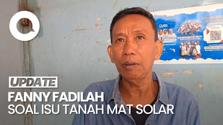 Video Fanny Fadillah Berharap Sengketa Tanah Mat Solar Dapat Cepat Selesai 
