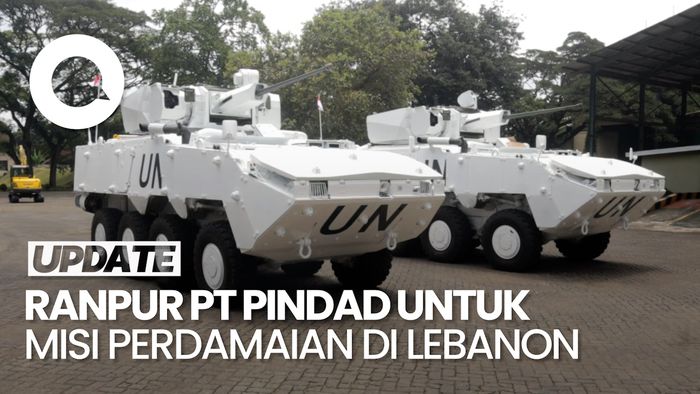Video: Penampakan Ranpur Buatan PT Pindad untuk Misi Perdamaian PBB di Lebanon