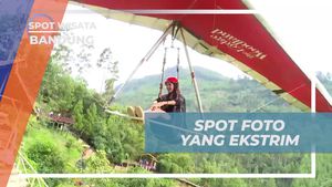 Menguji Nyali di Permainan Gantole yang Ekstrim di Bandung