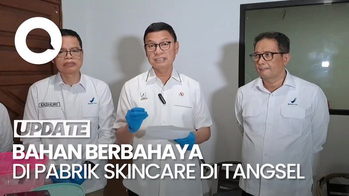 Video: Bahan Berbahaya yang Ditemukan di Pabrik Skincare di Tangsel