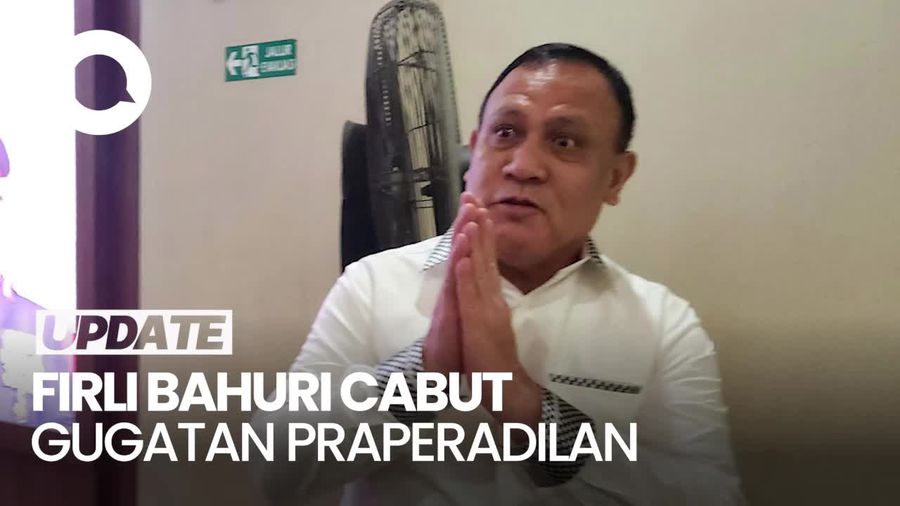 Video: Firli Bahuri Cabut Gugatan Praperadilan Status Tersangka