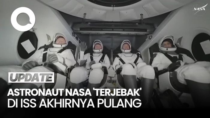 Video: Senyum Astronaut NASA yang Terjebak di ISS Setelah Mendarat di Bumi