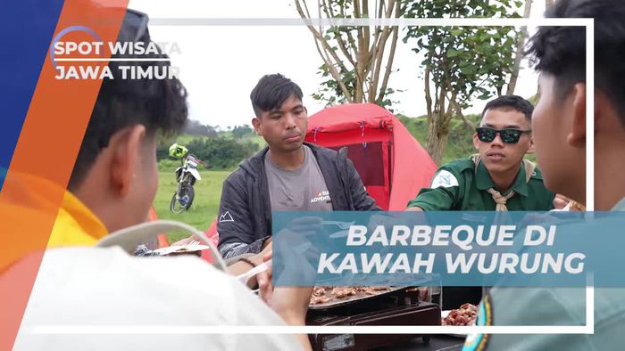 Mengadakan Barbeque Nikmat di Kawah Wurung, Bondowoso