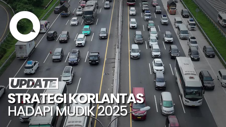Video Strategi Kakorlantas Hadapi Mudik: Pembatasan Kendaraan Sumbu 3-Contraflow