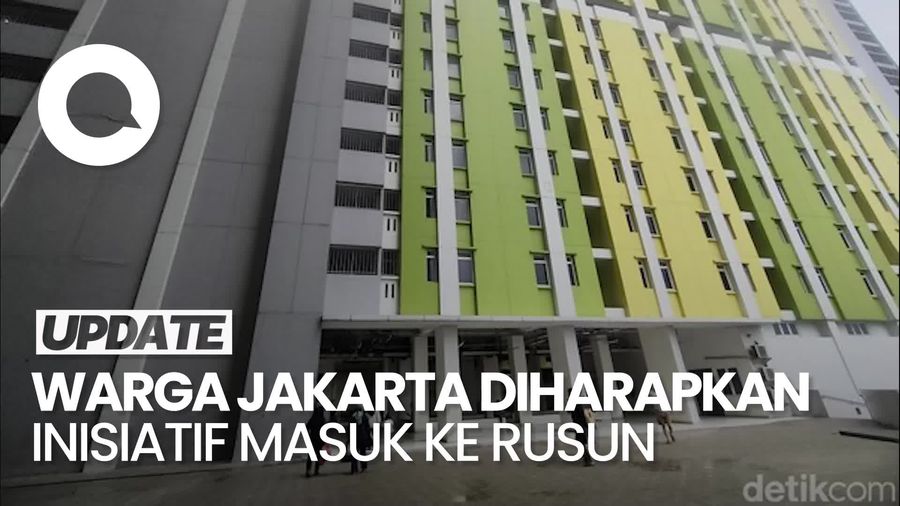  Video: Rano Karno Ingin Masyarakat Jakarta Inisiatif Daftar ke Rusun 