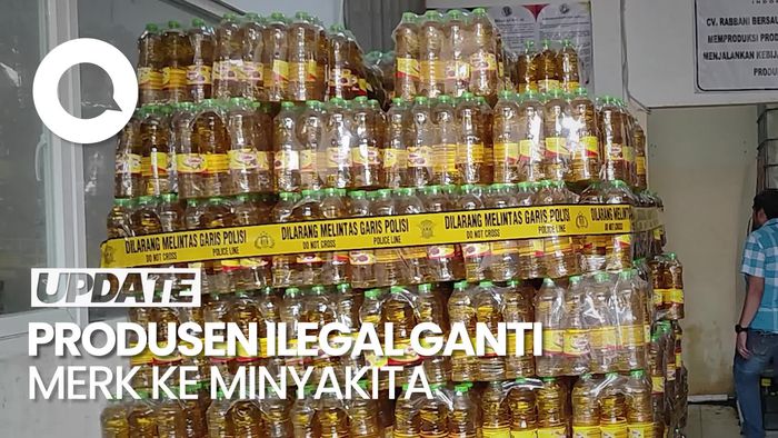 Video Produsen Ilegal Ganti Merk ke Minyakita Gegara Produknya Tak Laku