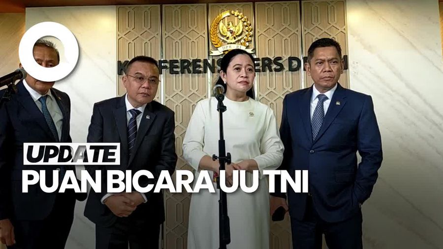 Video Puan soal UU TNI: Kami Kedepankan Supremasi Sipil-Hak Demokrasi