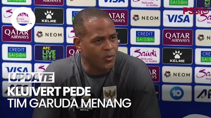 Video: Kluivert Pede Timnas Indonesia Raih Kemenangan Perdana Lawan Australia