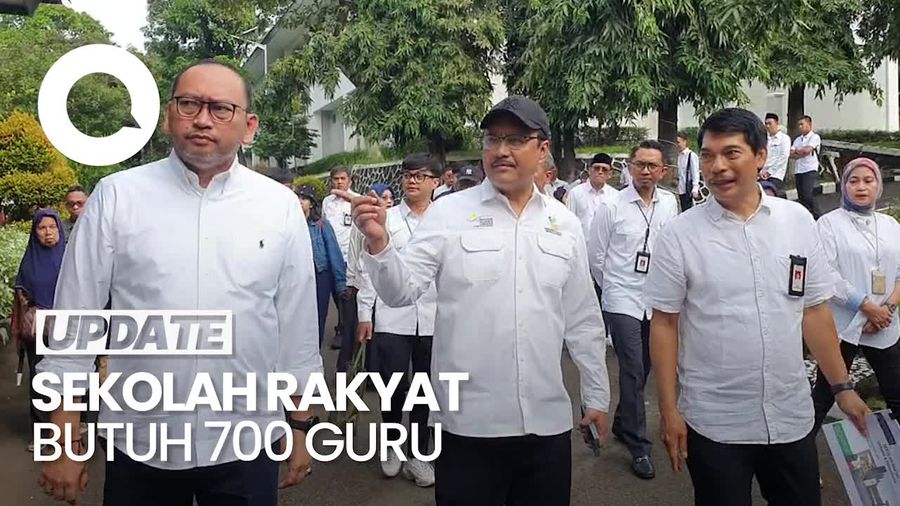 Video Mensos: Butuh 700 Guru untuk Sekolah Rakyat
