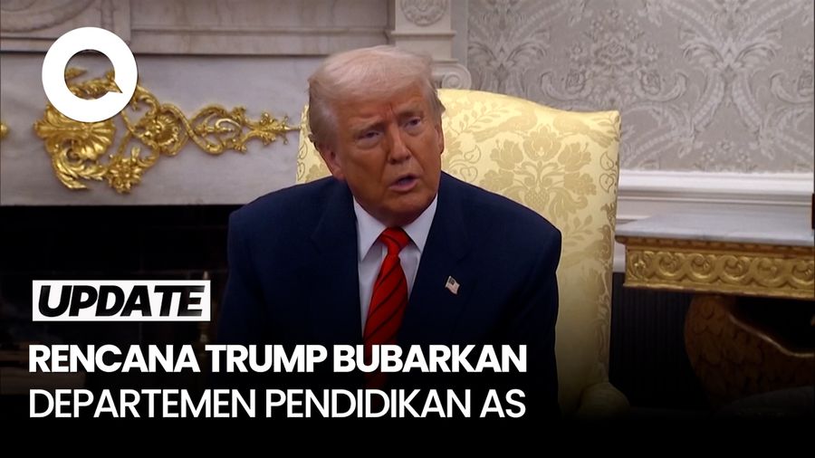Video: Trump Bersiap Bubarkan Departemen Pendidikan AS