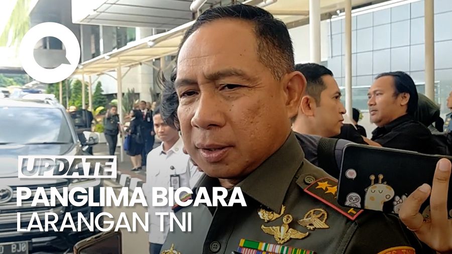 Video Panglima TNI soal Larangan Prajurit Berbisnis: Anggota Saya Ada yang Jualan Es