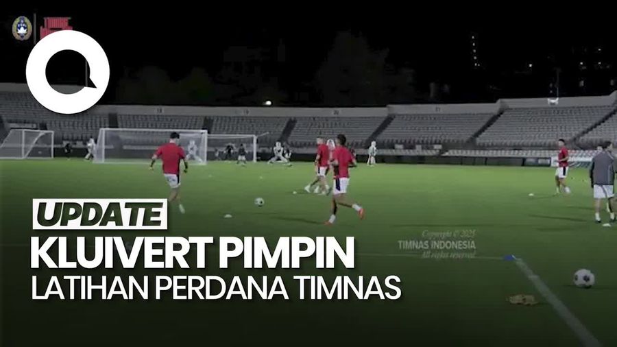 Video Latihan Perdana Timnas Bersama Kluivert: Passing-Penguasaan Bola
