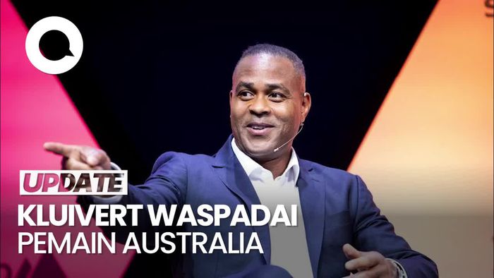 Video: Kluivert Waspadai Kualitas Setiap Pemain Timnas Australia
