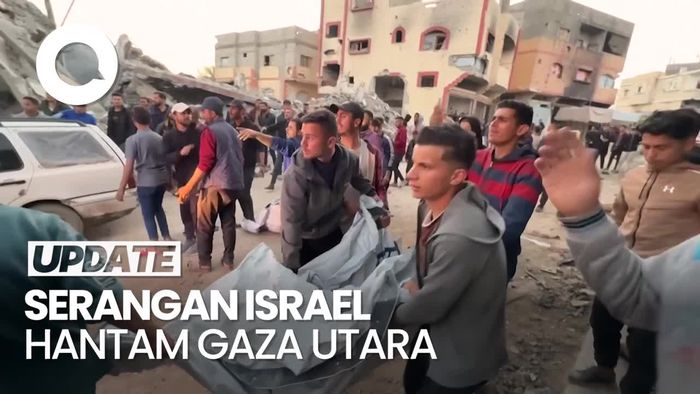 Video: Serangan Udara Israel Tewaskan 14 Orang di Gaza Utara