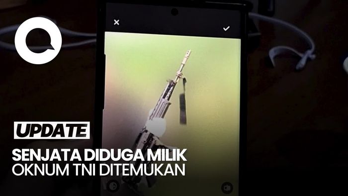 Video Senjata Laras Panjang Diduga Dipakai Oknum TNI Tembak 3 Polisi