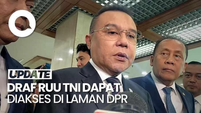 Video: Dasco Pastikan Masyarakat Dapat Akses Draf Akhir RUU TNI di Laman DPR
