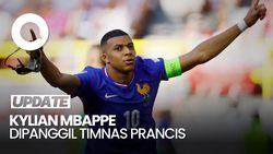 Video: Bahagianya Kylian Mbappe Kembali Perkuat Timnas Prancis