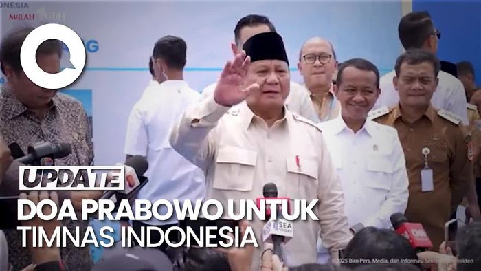 Video: Prabowo Doakan Timnas Indonesia Berhasil Lawan Australia