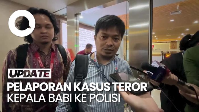 Video: KKJ-Pemred Tempo Lapor Polisi Terkait Teror Kepala Babi