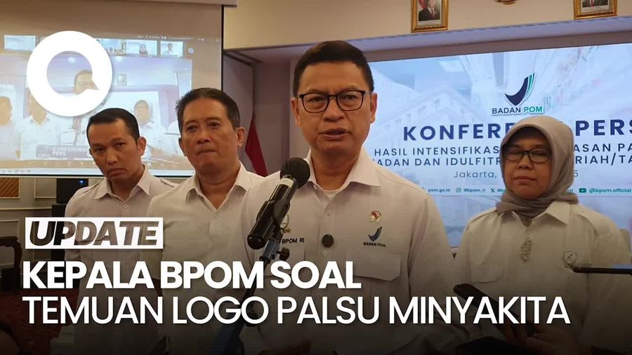 Video: Logo BPOM Bakal Dimodernisasi Agar Tak Bisa Dipalsukan