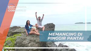 Menikmati Aktivitas Memancing di Pinggir Pantai, Gorontalo