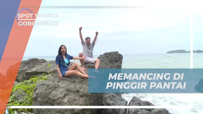 Menikmati Aktivitas Memancing di Pinggir Pantai, Gorontalo