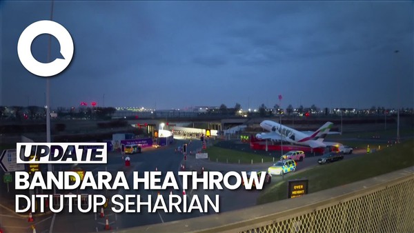 Bandara Heathrow Lumpuh Gegara Listrik Padam Setelah Gardu Terbakar