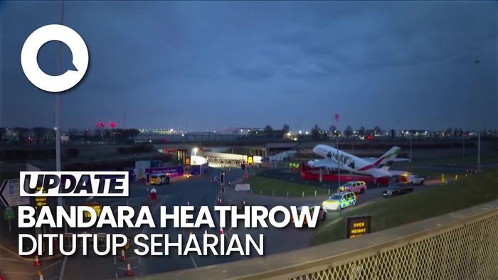 Bandara Heathrow Lumpuh Gegara Listrik Padam Setelah Gardu Terbakar