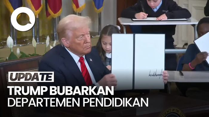 Video: Donald Trump Bubarkan Departemen Pendidikan AS!