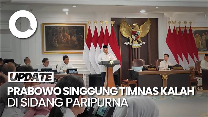 Video Timnas Kalah Lawan Australia, Prabowo Singgung Pelatih Baru