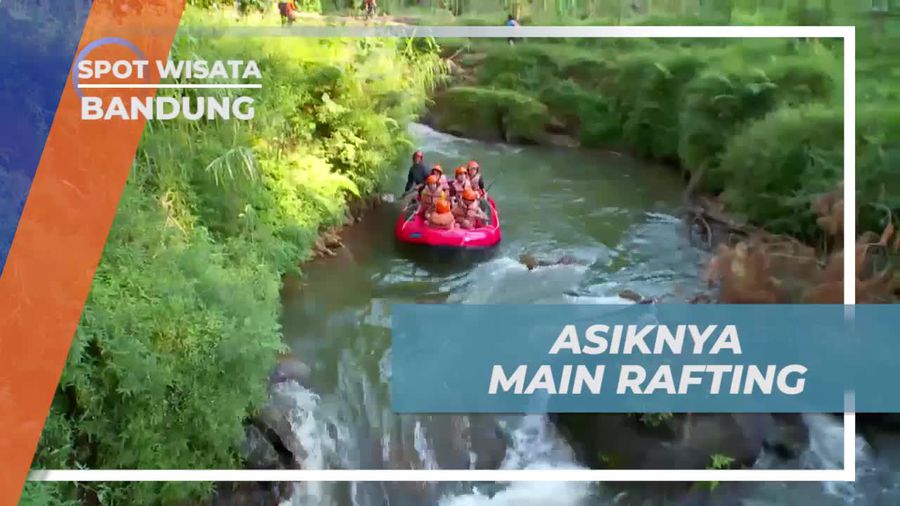 Serunya Rafting Menantang di Sungai Palayangan, Bandung