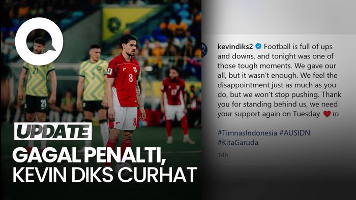 Video: Curhat Kevin Diks Usai Gagal Eksekusi Penalti
