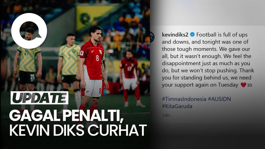 Video: Curhat Kevin Diks Usai Gagal Eksekusi Penalti