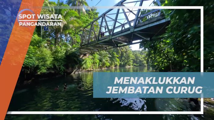 Menaklukkan Pemandangan Indah Sambil Melompat Dari Jembatan di Pangandaran