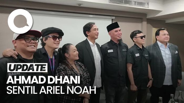 Video: Respons Ahmad Dhani ke Ariel NOAH soal Izin Penggunaan Lagu