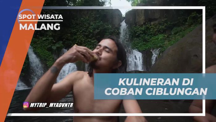Sajikan Cita Rasa Kuliner di Pinggir Sungai Coban Ciblungan, Malang