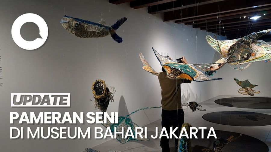 Video: Rano Karno Resmikan Pameran Ghost Nets di Museum Bahari