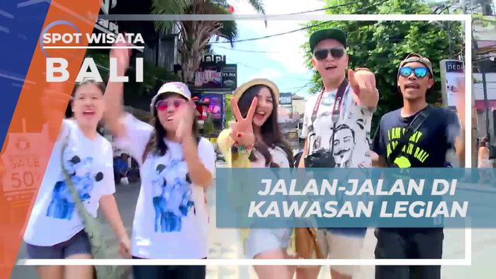 Jelajahi Keasyikan Berjalan-jalan di Kawasan Legian, Bali