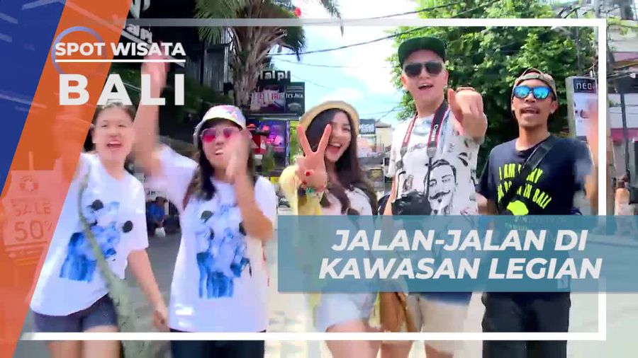 Jelajahi Keasyikan Berjalan-jalan di Kawasan Legian, Bali
