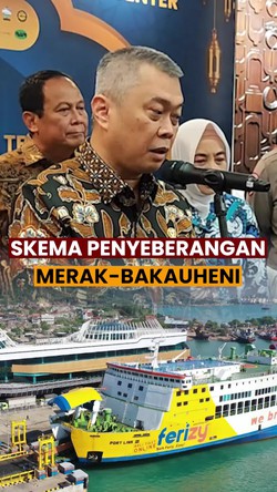 Video: 3 Skema Pengelompokan Penyeberangan Kendaraan di Merak-Bakauheni