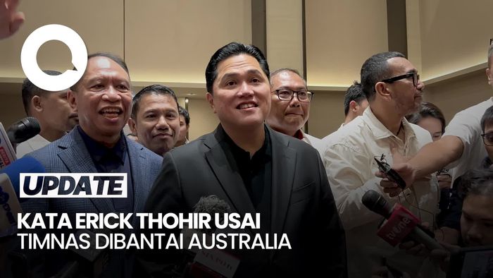 Video Erick Thohir: Kalah atau Menang, Saya Tetap Dukung Timnas Indonesia