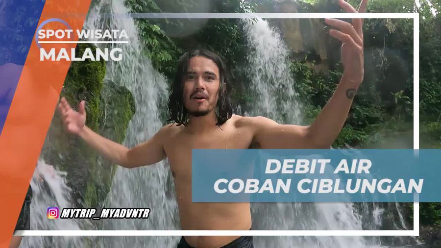 Menikmati Kesegaran Debit Air Dalam Keindahan Coban Ciblungan, Malang
