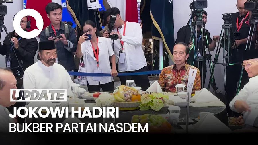 Video Jokowi hingga Puan Hadiri Buka Puasa Bersama Partai NasDem