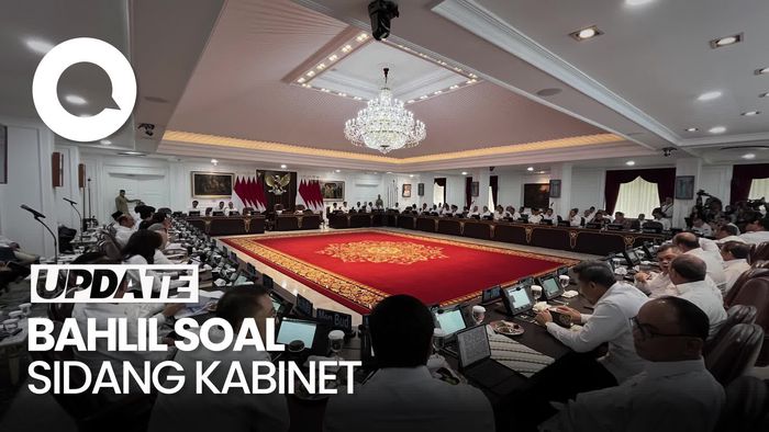 Video Prabowo Gelar Sidang Kabinet Sore Ini, Bahlil: Bahas Persiapan Idul Fitri