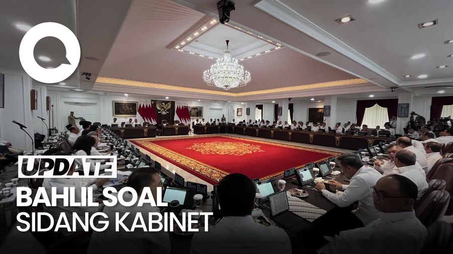 Video Prabowo Gelar Sidang Kabinet Sore Ini, Bahlil: Bahas Persiapan Idul Fitri