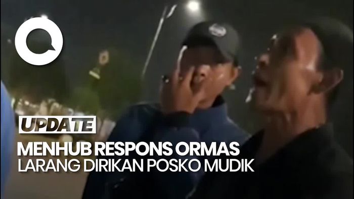 Video Menhub soal Ormas Larang Dirikan Posko Mudik: Serahkan ke Pemda-Polisi