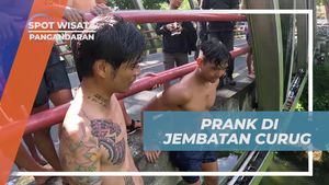 Bersenang-senang dengan Prank Seru di Jembatan Curug Pangandaran